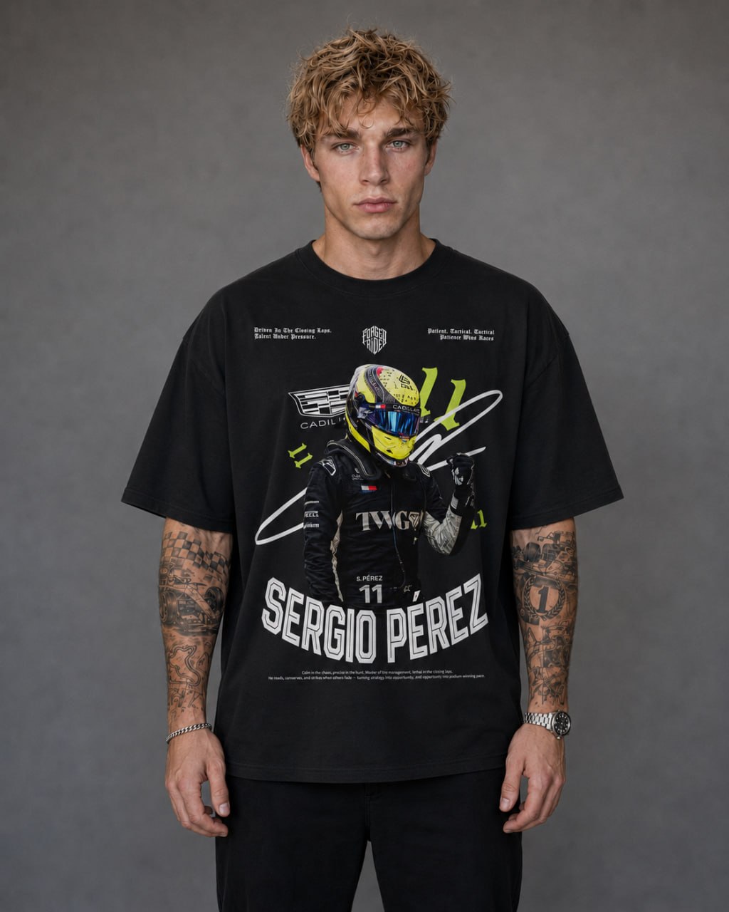 Pérez No. 11 Cady F1 Team T-Shirt