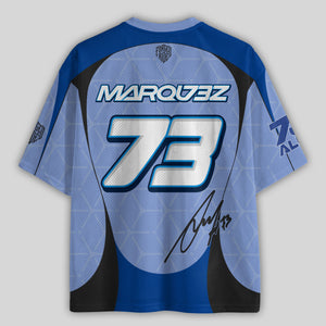 'MT' Alex 73 BK8 Gre Racing Mesh Football Jersey