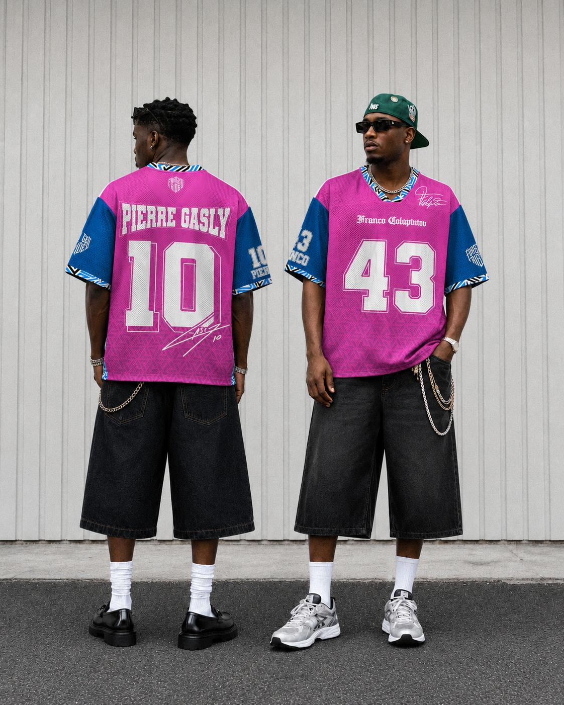 Gasly #10 Racing Mesh Football Jersey