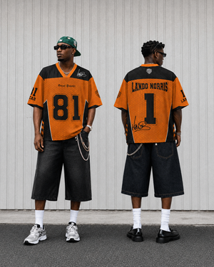 Norris #01 Racing Mesh Football Jersey