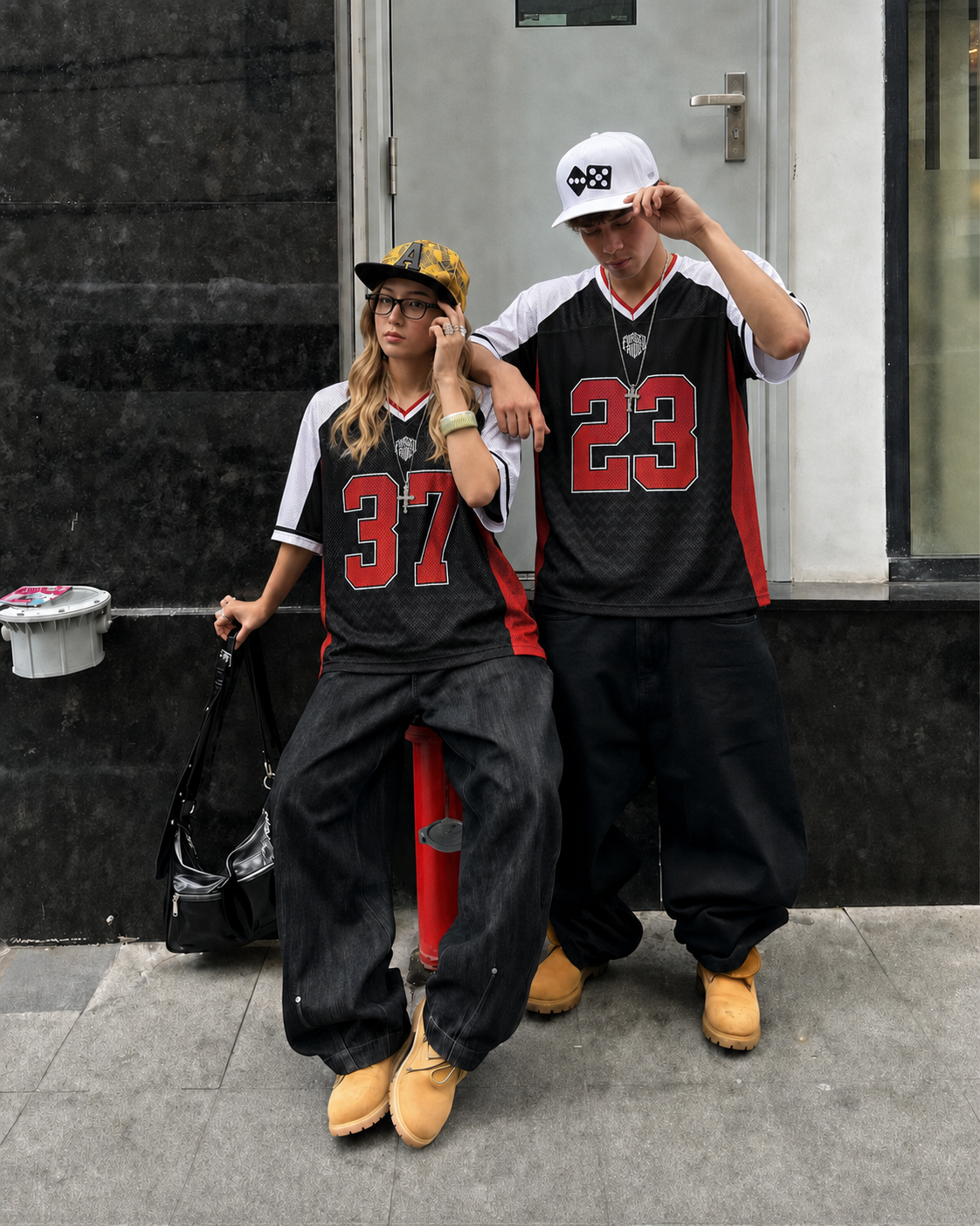 Custom American Racing #00 Mesh Football Jersey
