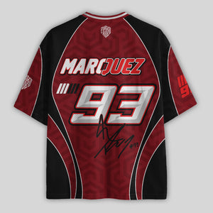 'MT' Marc 93 Ducati Racing Mesh Football Jersey