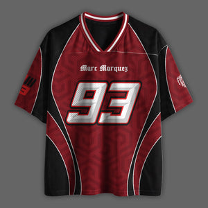 'MT' Marc 93 Ducati Racing Mesh Football Jersey