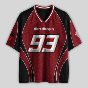 'MT' Marc 93 Ducati Racing Mesh Football Jersey