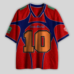 'MT' Luca #10 HRC Racing Mesh Football Jersey