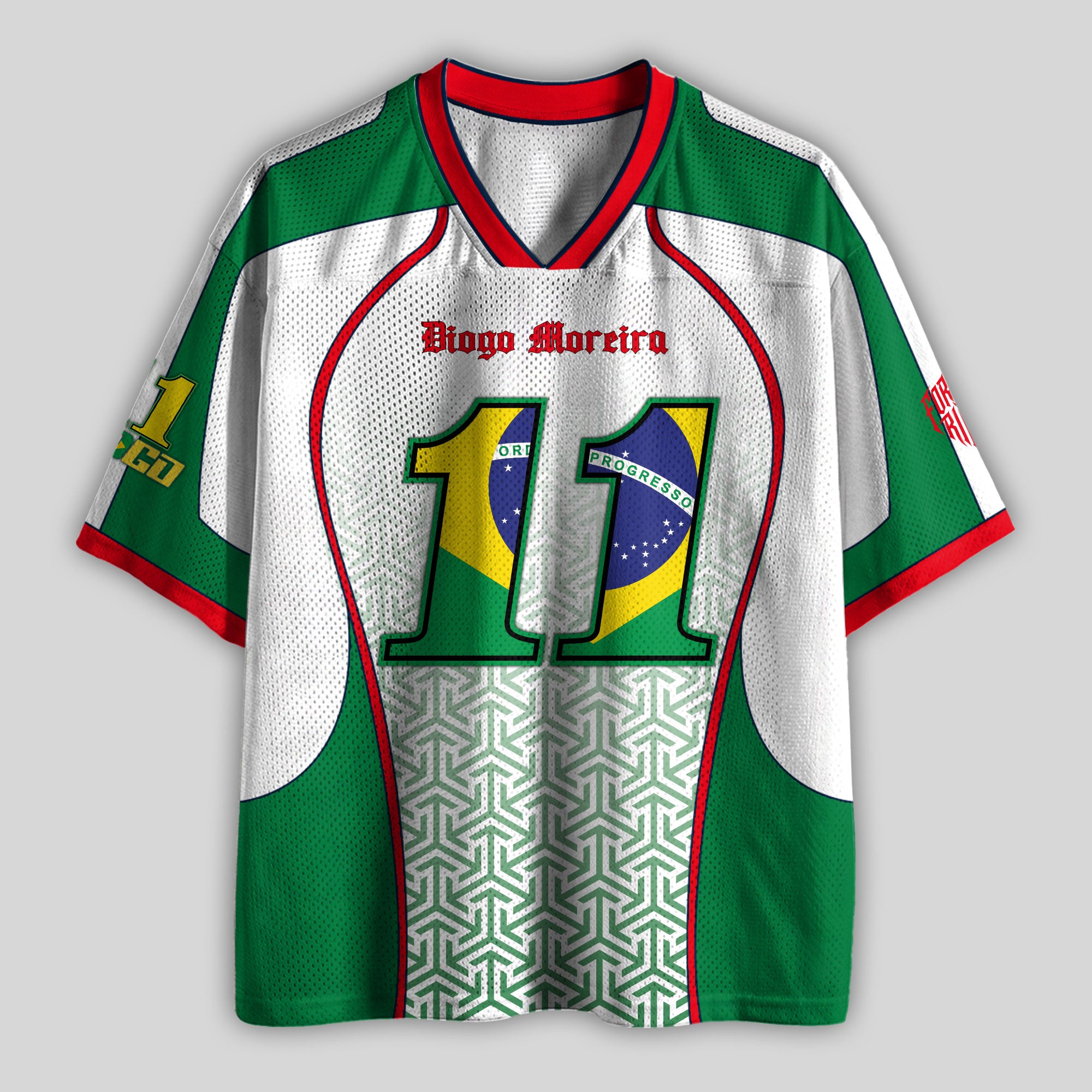 'MT' Diogo 11 LCR Racing Mesh Football Jersey