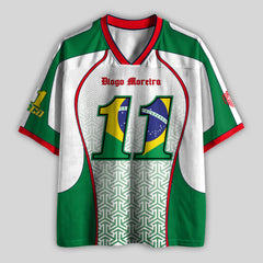 'MT' Diogo 11 LCR Racing Mesh Football Jersey