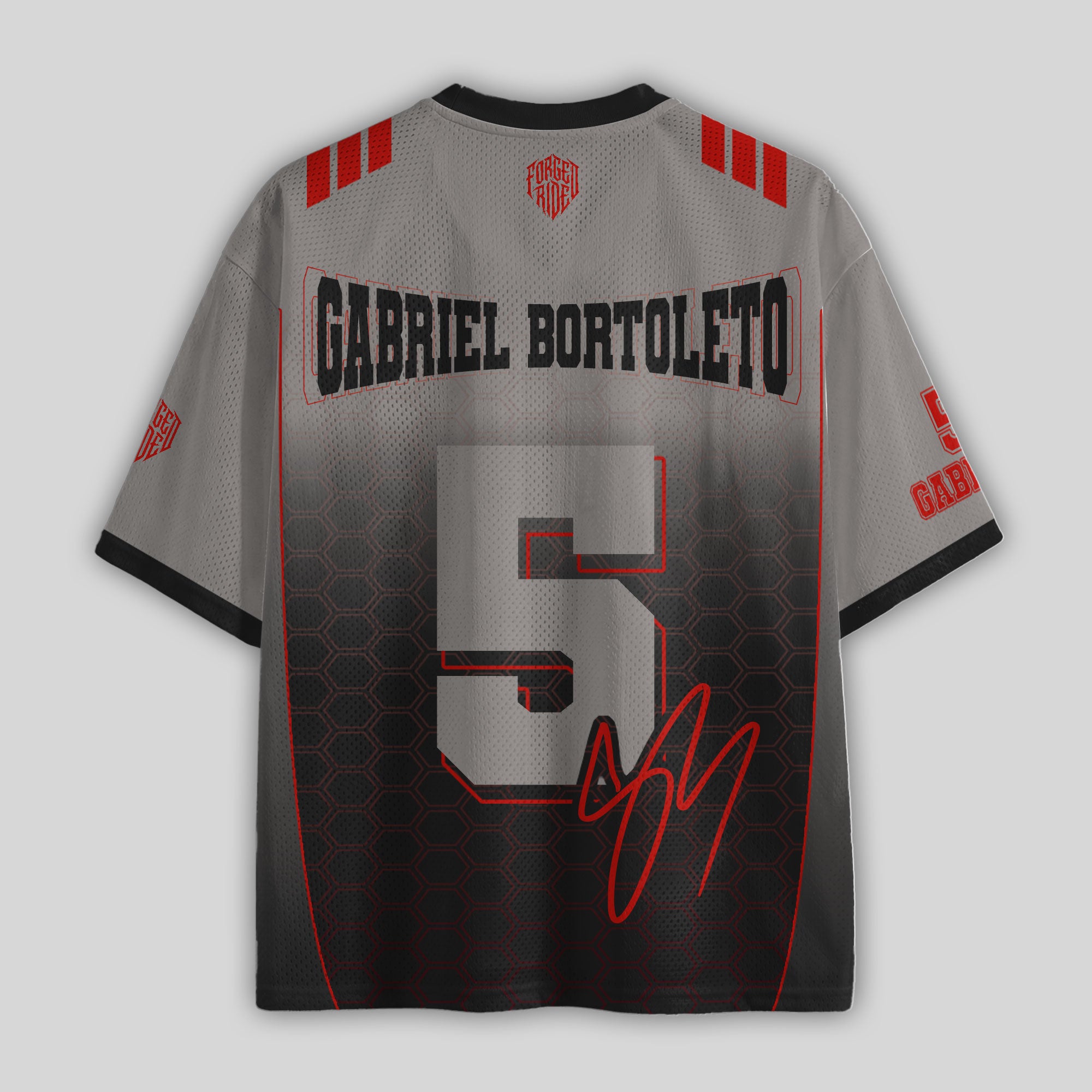 Bortoleto #05 Racing Mesh Football Jersey