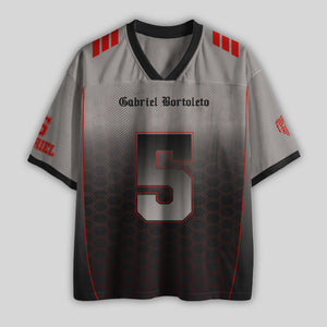 Bortoleto #05 Racing Mesh Football Jersey