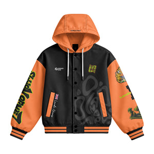 Norris #1 Driver Hooded Baseball Jacket - Racing Fan Gift