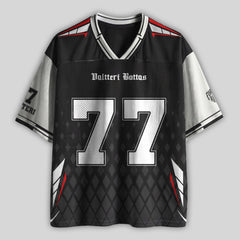 Bottas #77 Racing Mesh Football Jersey