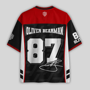 Bearman #87 Racing Mesh Football Jersey