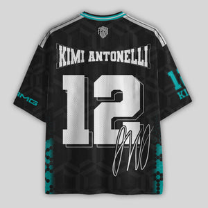 Antonelly #12 Racing Mesh Football Jersey