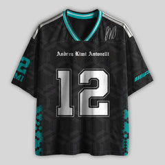 Antonelly #12 Racing Mesh Football Jersey