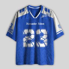 Albon #23 Racing Mesh Football Jersey