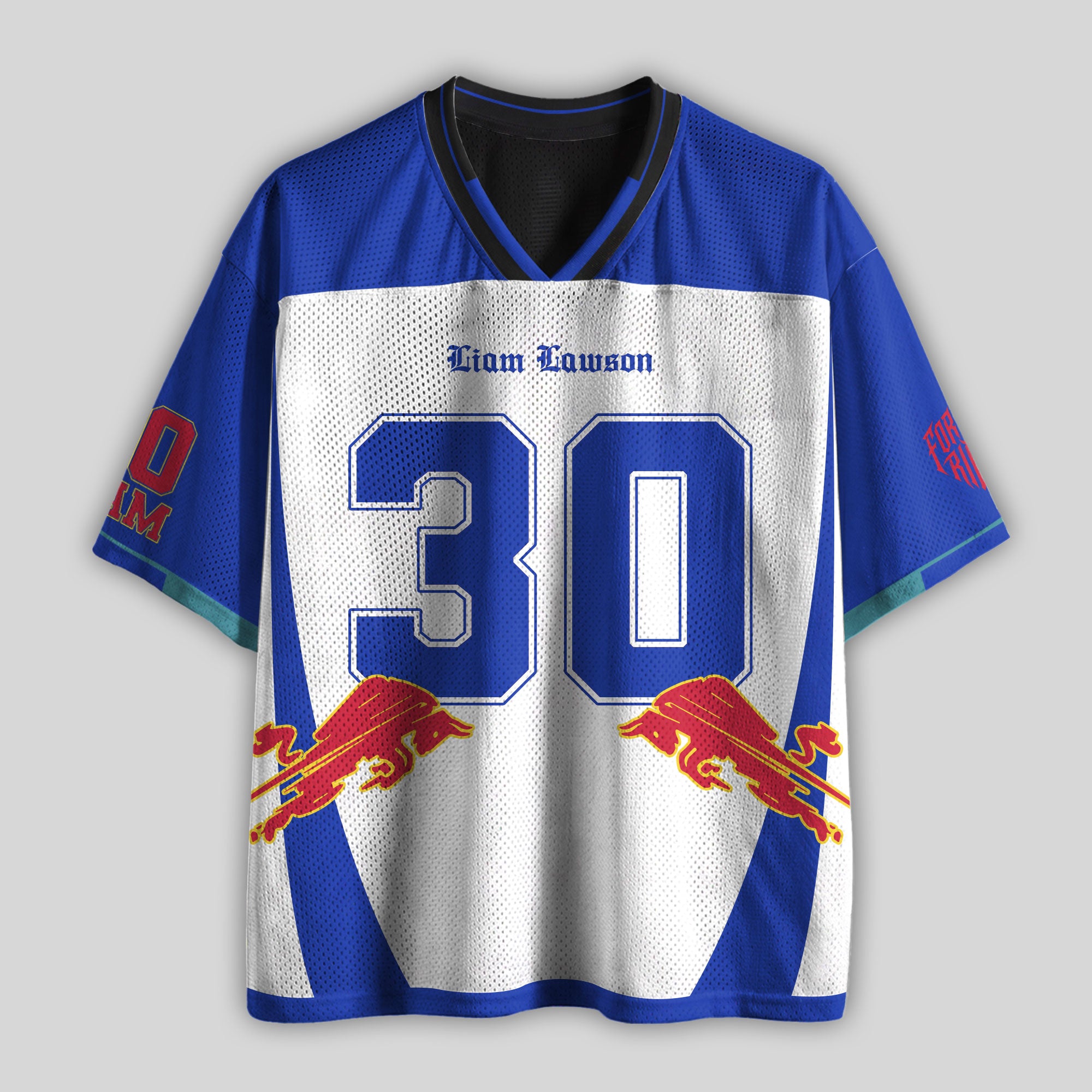 Lawson #30 Racing Mesh Football Jersey