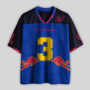 Verstappen #03 Racing Mesh Football Jersey