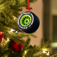 Pirelli Racing Suncatcher Ornament - Christmas Tree Ornament