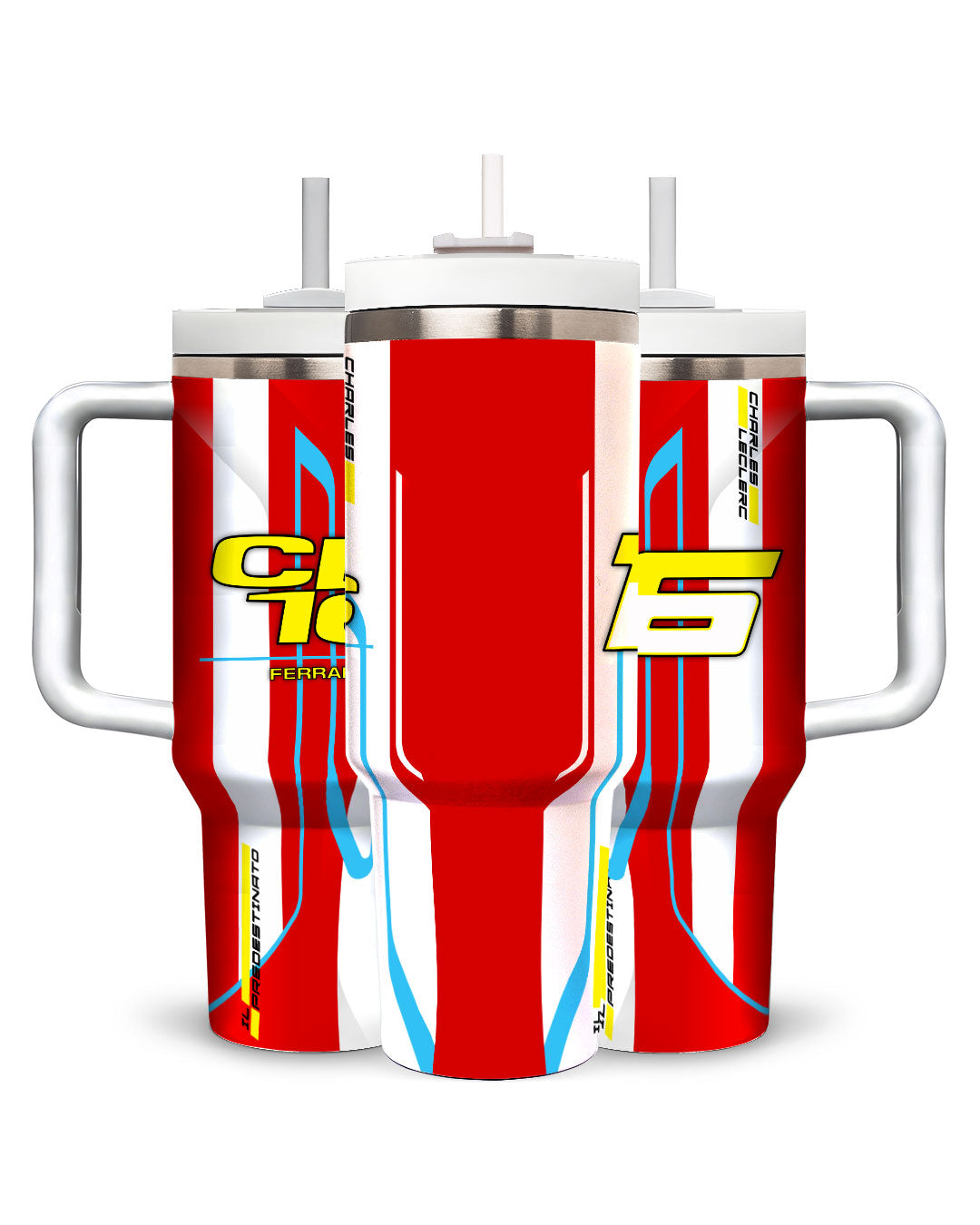 Leclerc #16 Signature Tumbler - Racing Edition 30oz Reisebecher