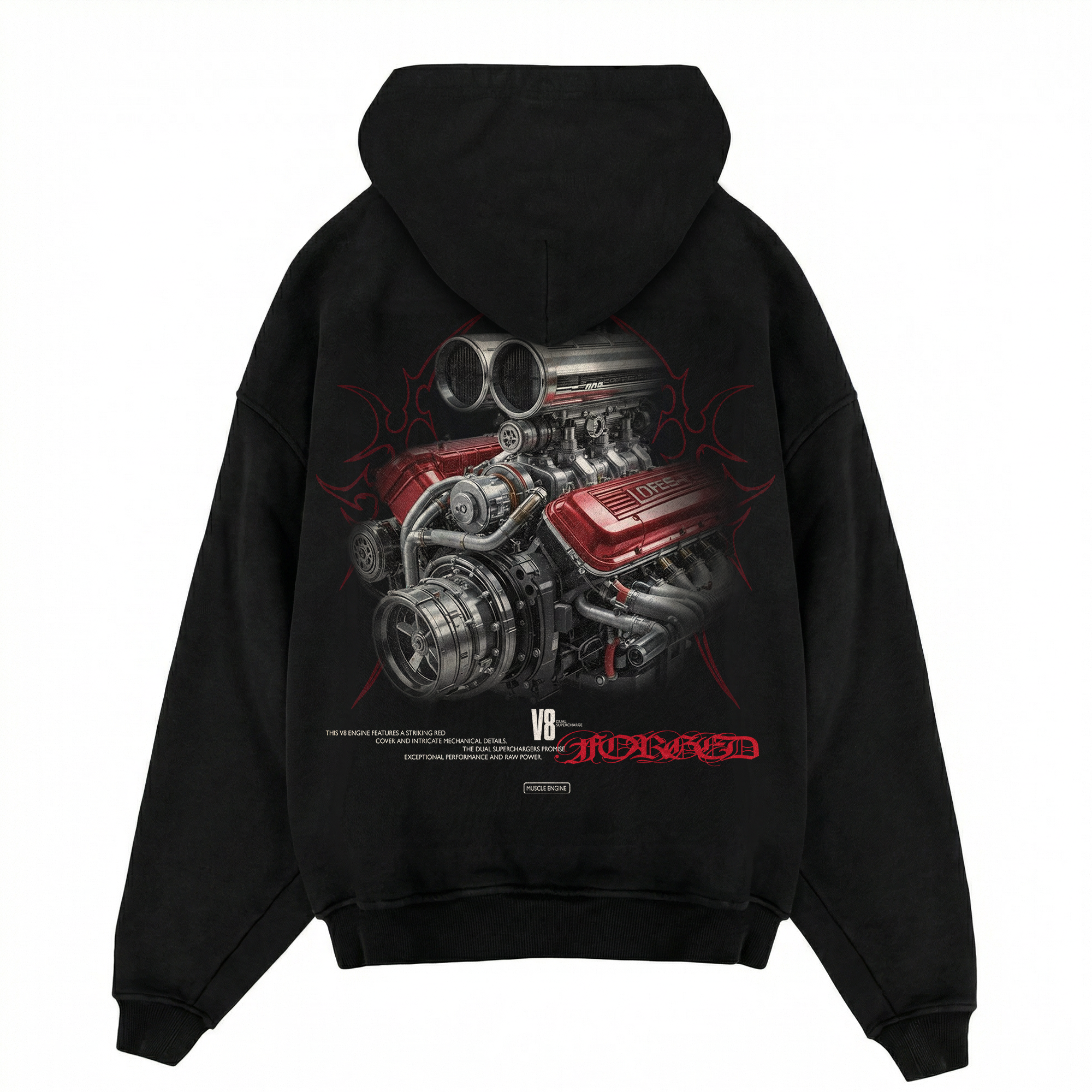 V8 Engine Turbo Hoodie