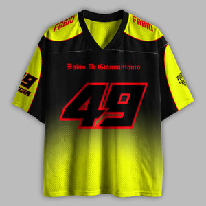 'MT' Diggia 49 VR46 Racing Mesh Football Jersey