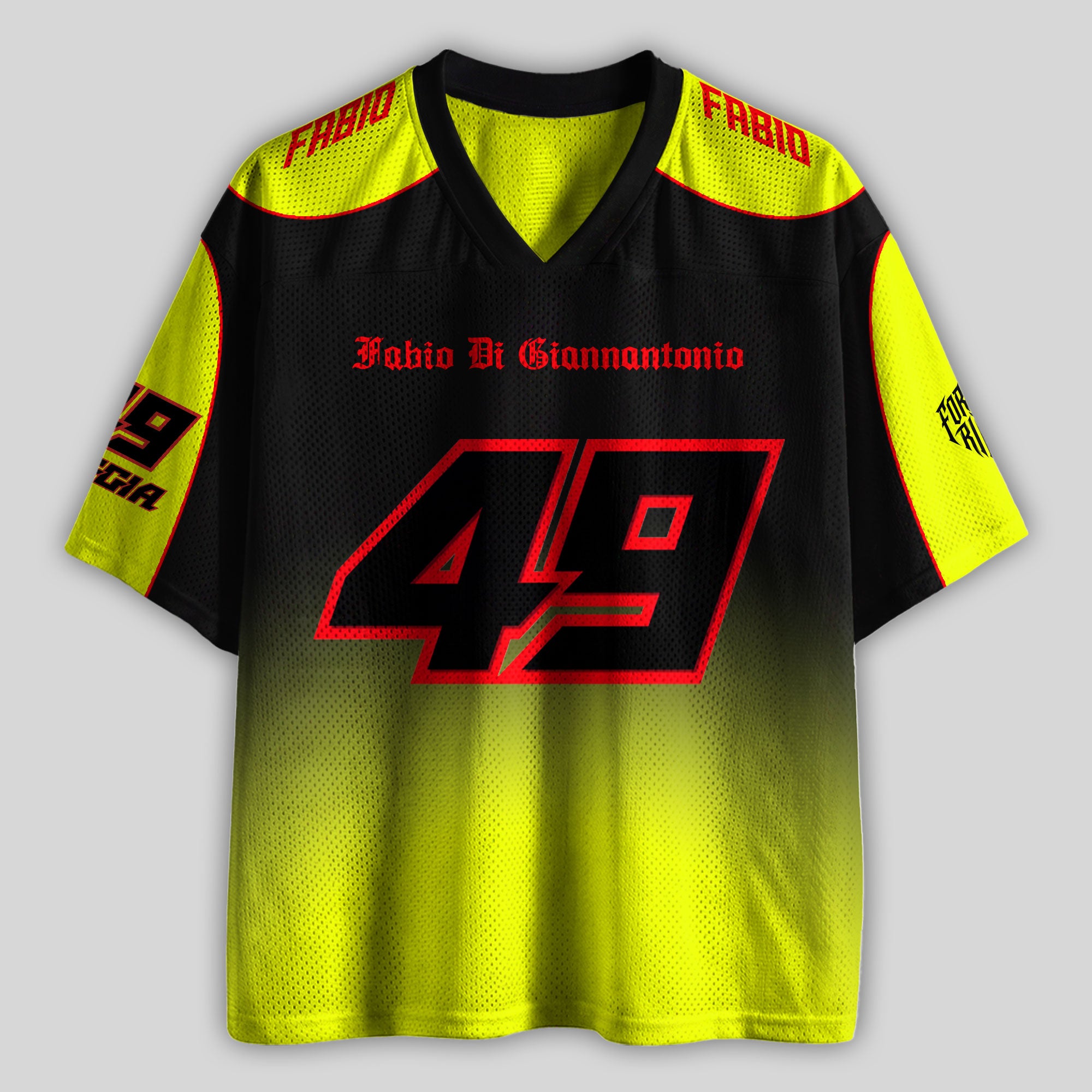 'MT' Diggia 49 VR46 Racing Mesh Football Jersey