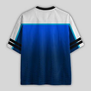 Custom Clean Racing Mesh Football Jersey