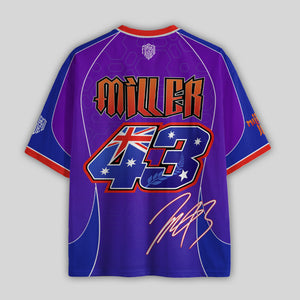 'MT' Miller 43 Prima Racing Mesh Football Jersey