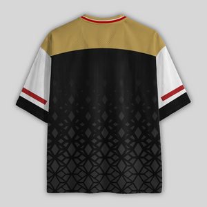 Custom V-Series Inspỉed Name & Number Racing Mesh Football Jersey