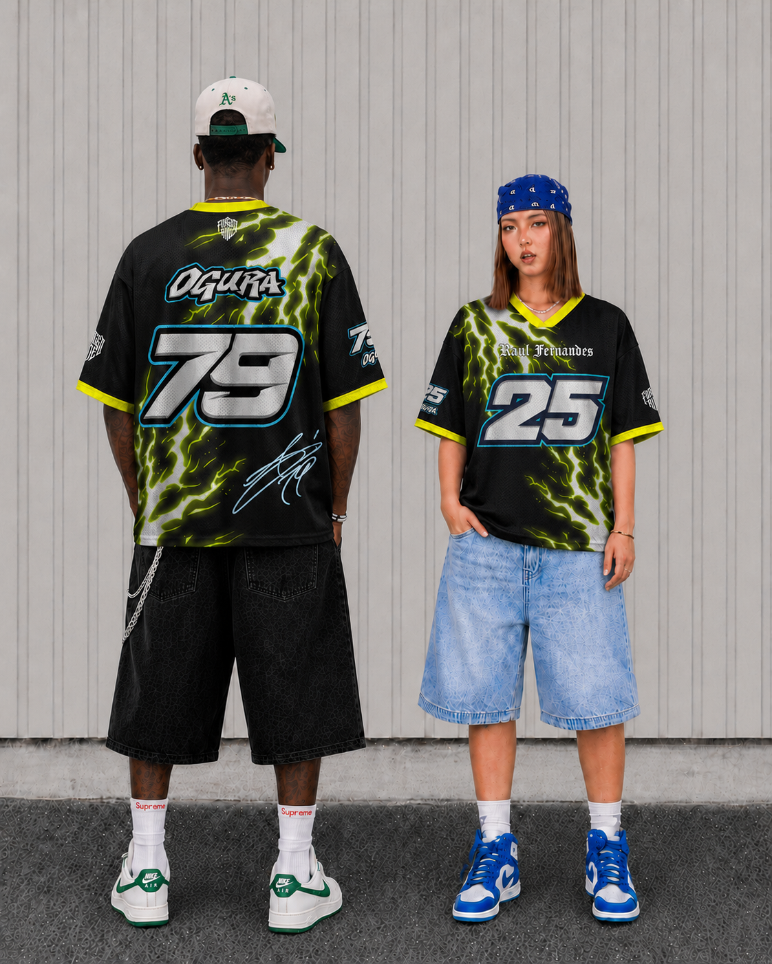 'MT' Ogura 79 House Racing Mesh Football Jersey