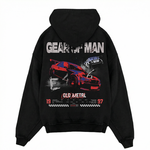 E46 Old Metal Hoodie