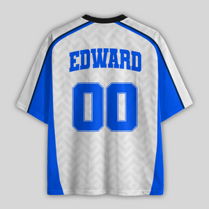 Custom Italian Racing Name & Number Racing Mesh Football Jersey