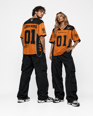 Norris #01 Racing Mesh Football Jersey