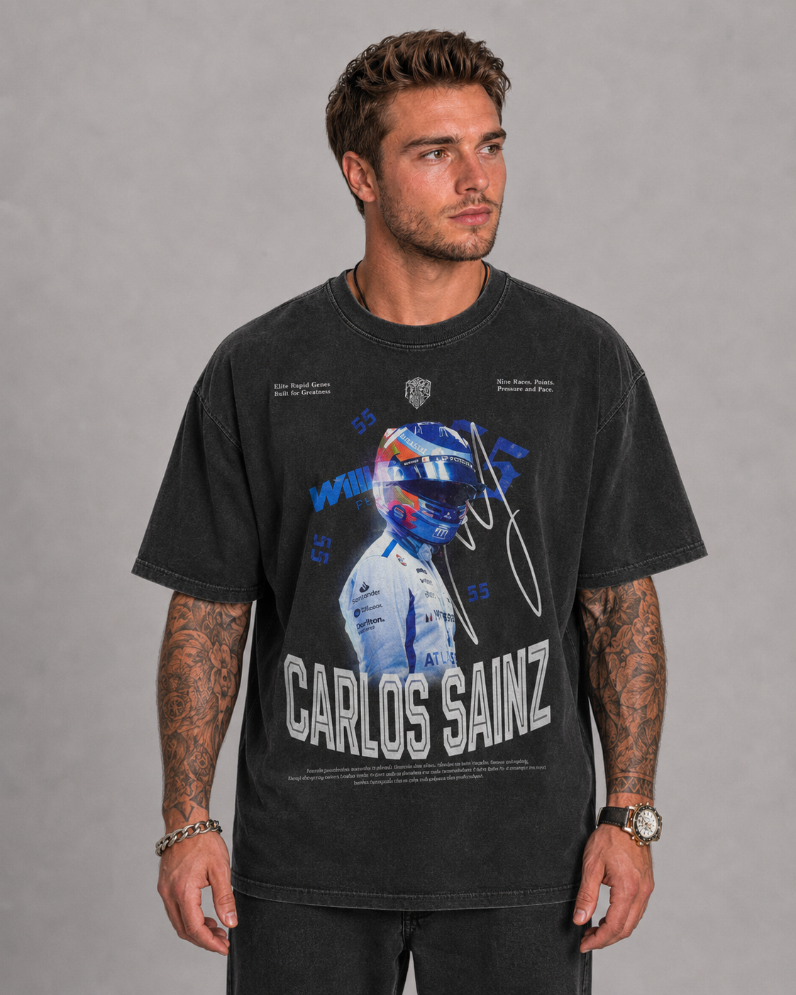 Carlos #55 "Smooth Operator" Willy F1 Mineral Washed