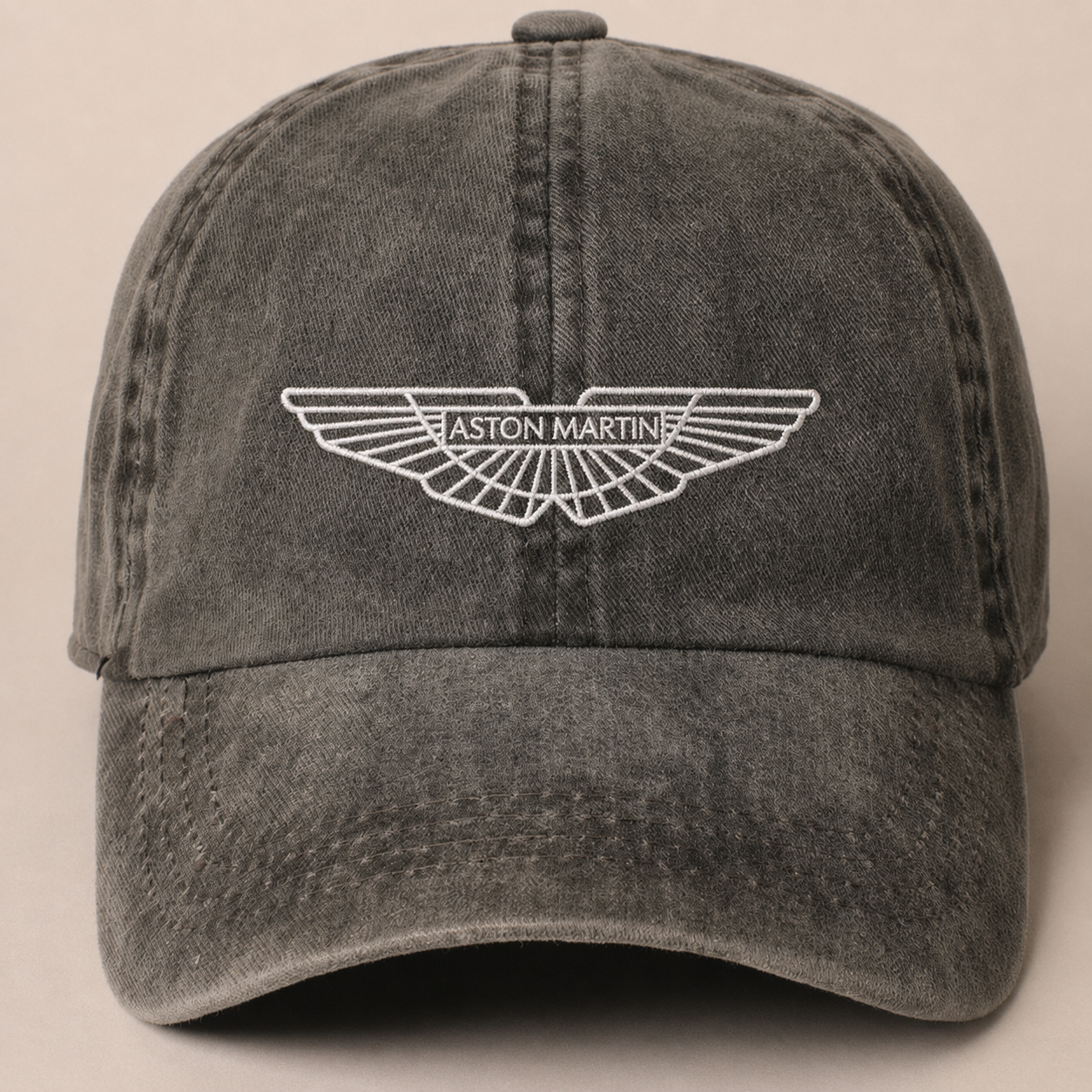 AM Racing Hat Embroidered - Cap Washed