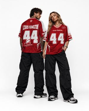 Hamylton #44 Racing Mesh Football Jersey