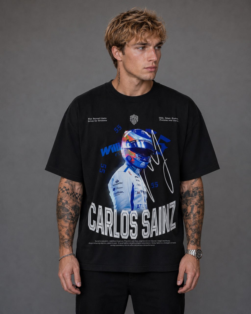 Carlos #55 "Smooth Operator" Willy F1 T-Shirt