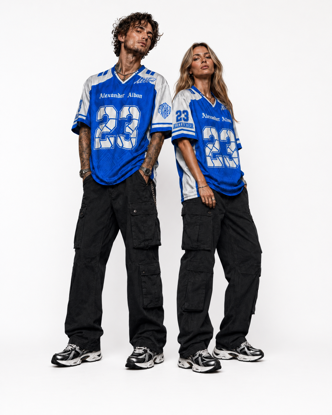 Albon #23 Racing Mesh Football Jersey