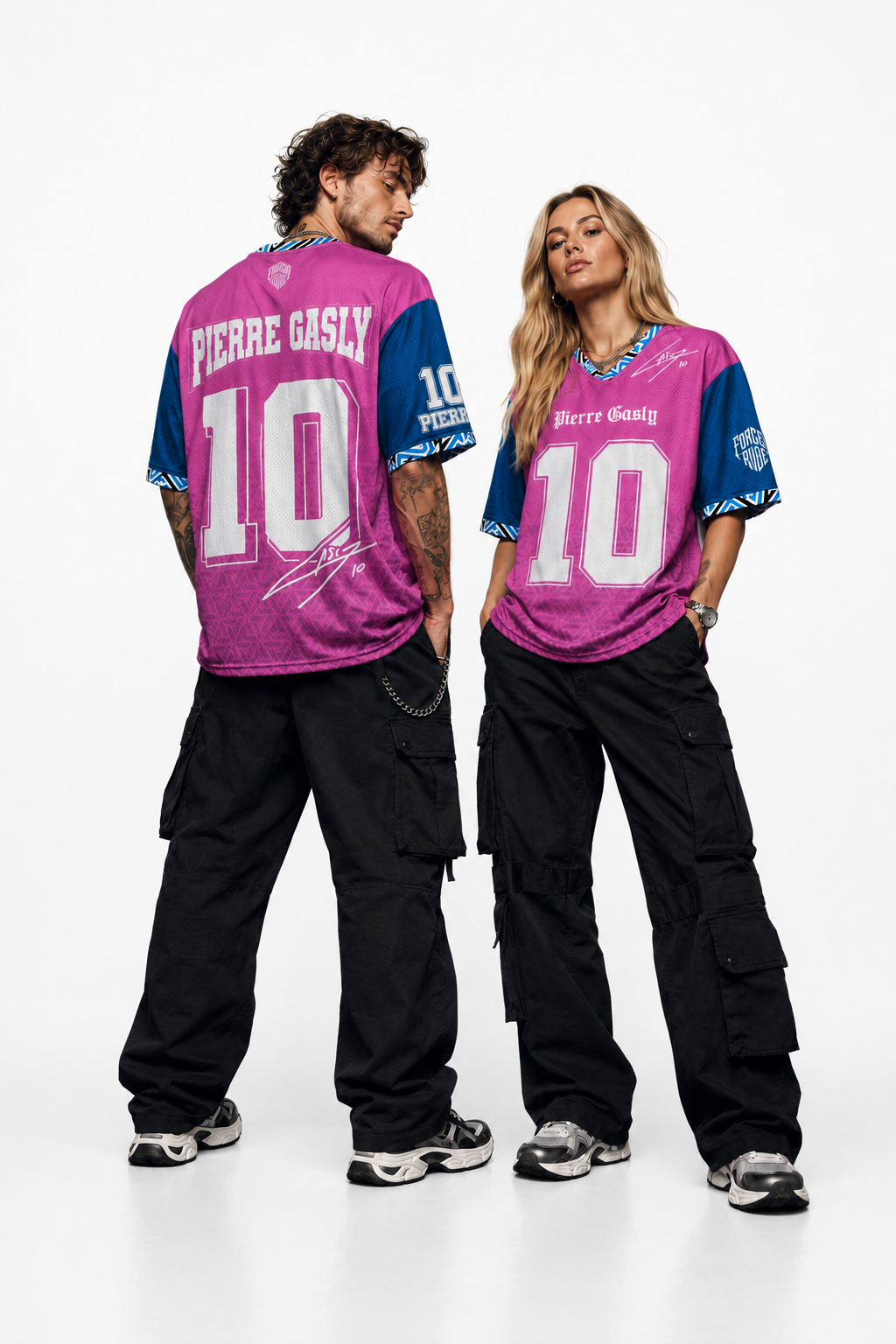 Gasly #10 Racing Mesh Football Jersey