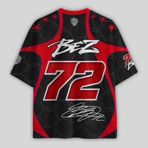 'MT' Bez 72 Racing Mesh Football Jersey