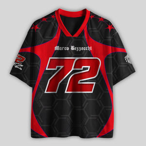 'MT' Bez 72 Racing Mesh Football Jersey