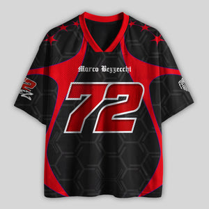 'MT' Bez 72 Racing Mesh Football Jersey