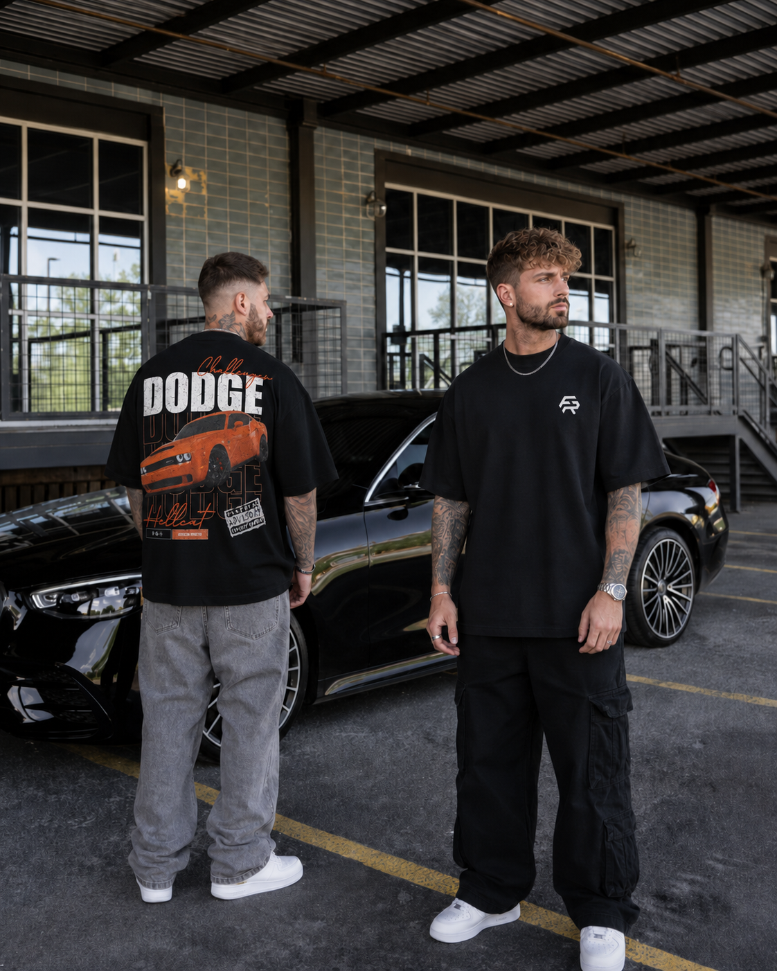 Black Hellcat Graphic T-Shirt