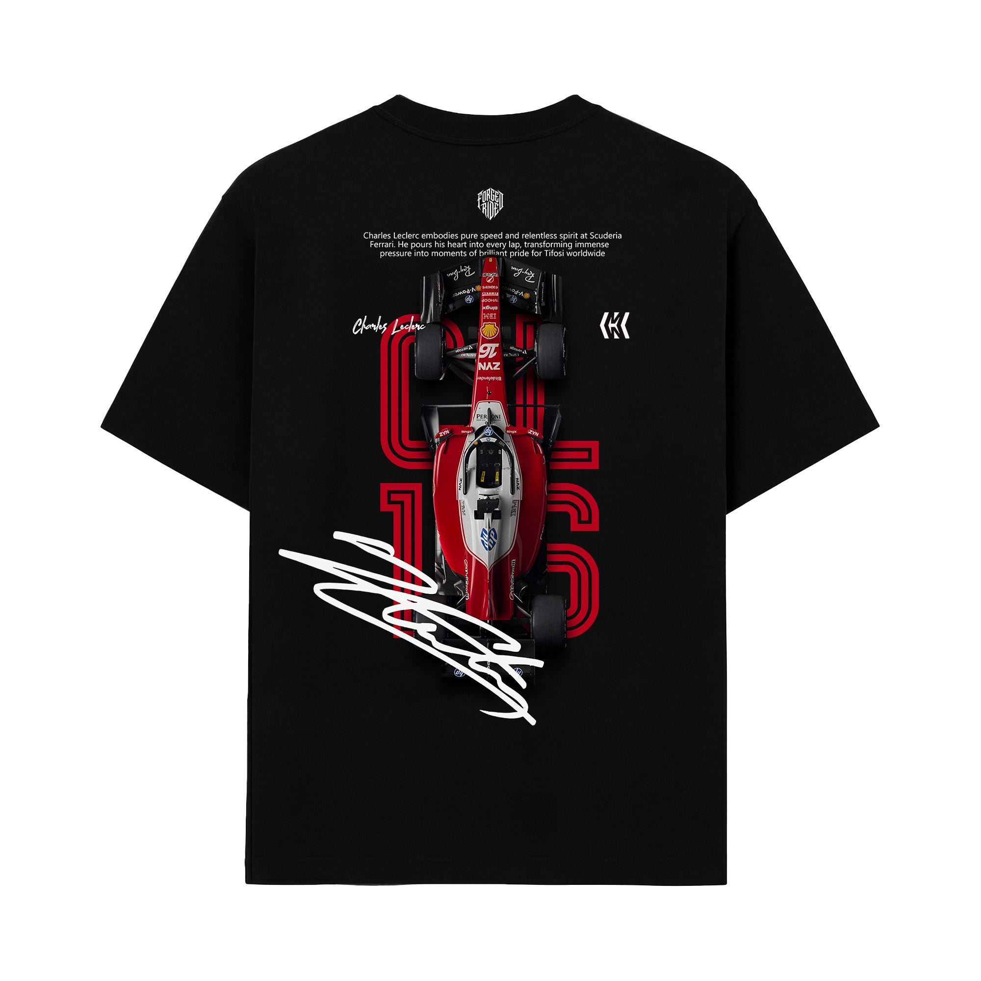 Charles SF F1 Signature T-Shirt