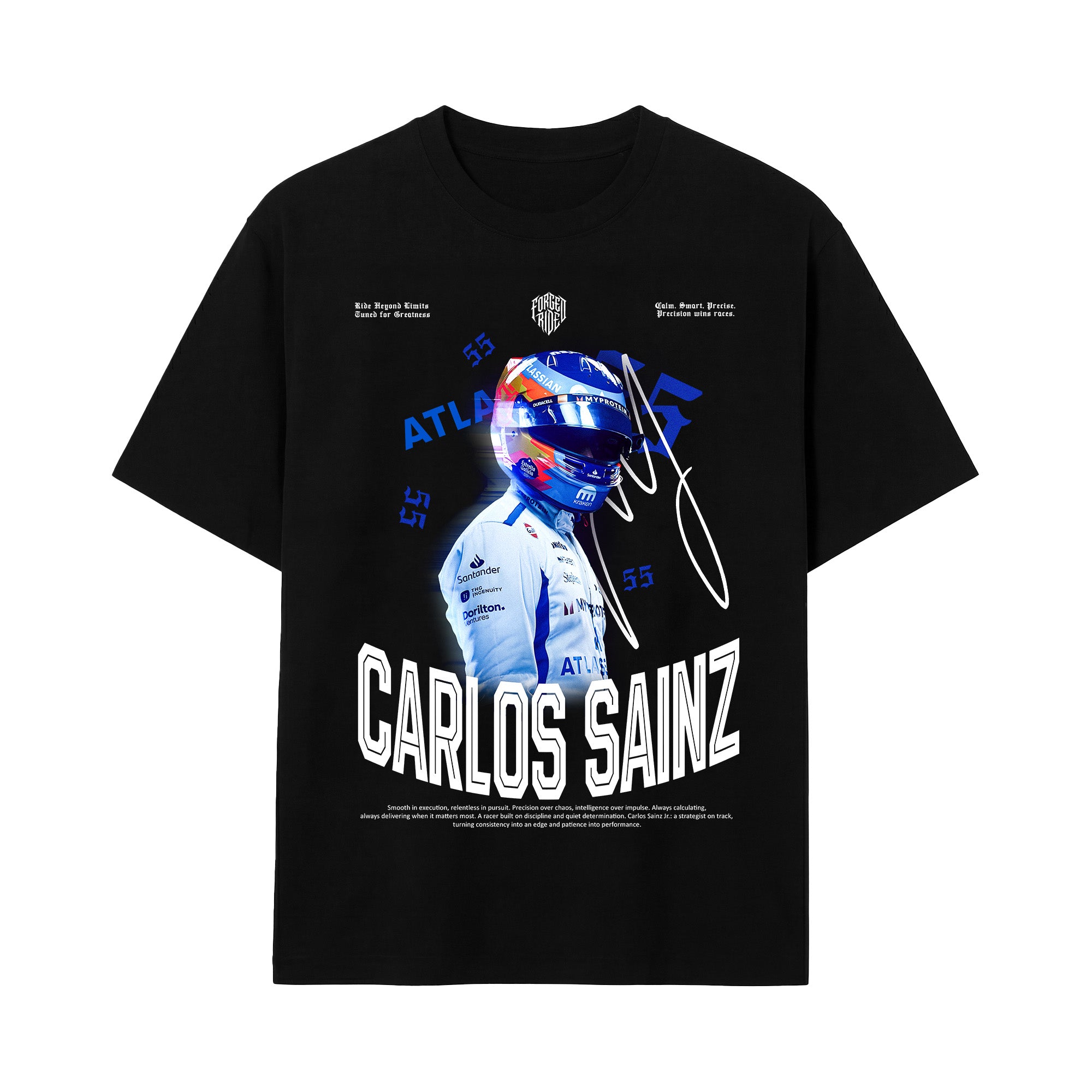 Carlos #55 "Smooth Operator" Willy F1 T-Shirt