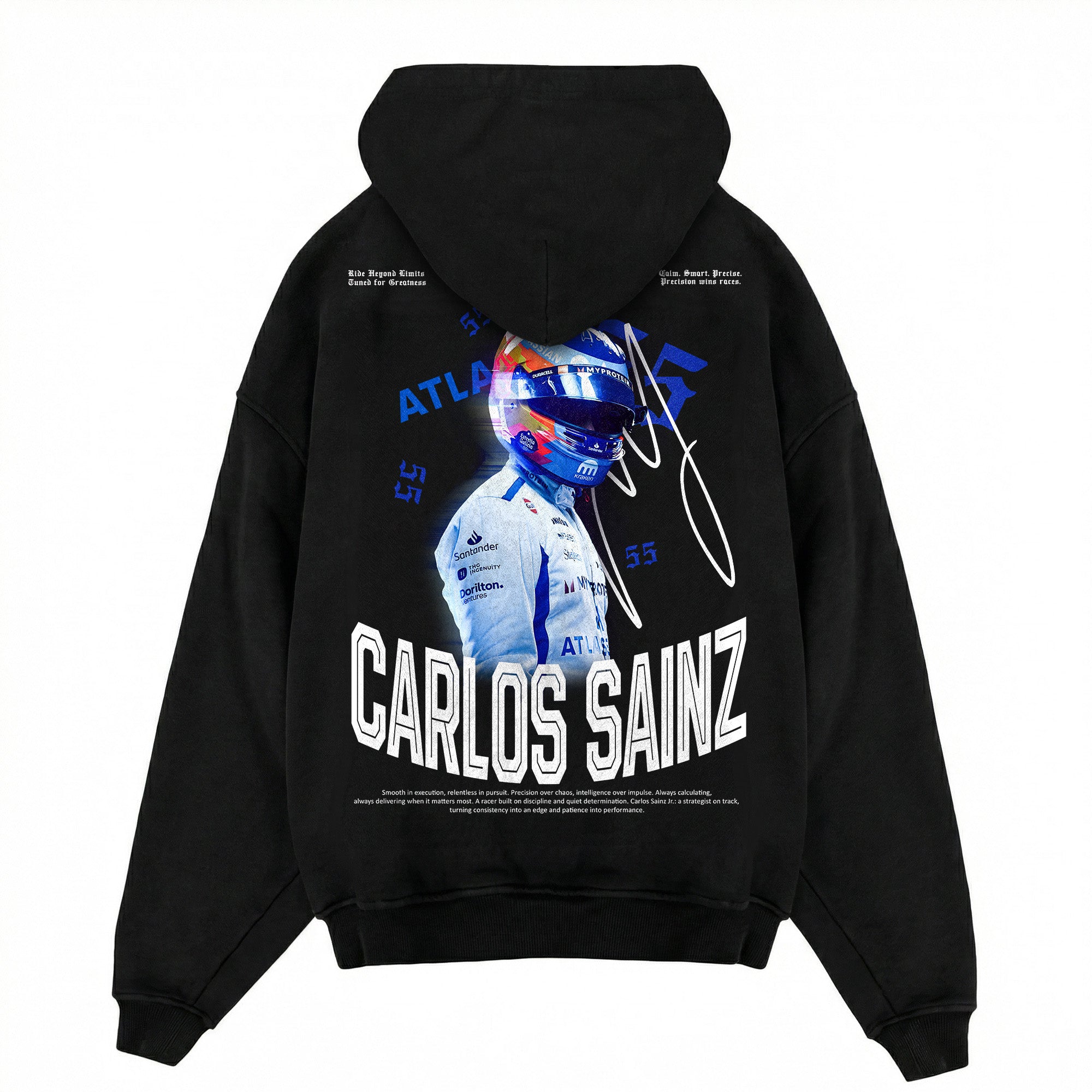 Carlos #55 "Smooth Operator" Willy F1 Hoodie