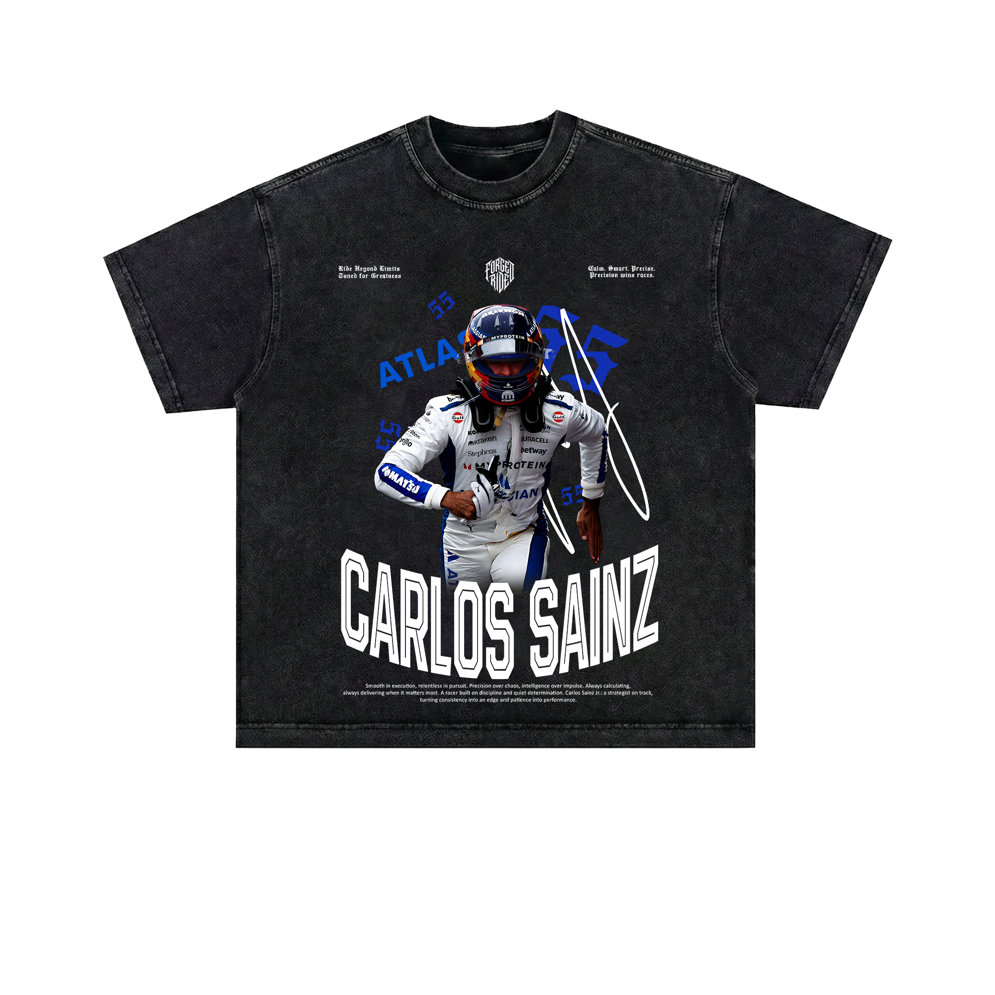 Carlos #55 "Smooth Operator" Willy F1 Mineral Washed