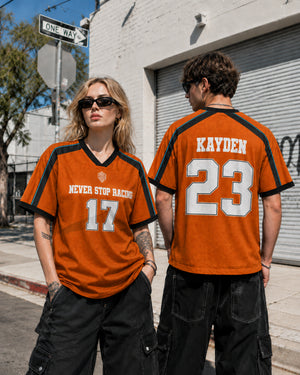 [Personalized] MC Racing Name & Number - Mesh Football Jersey