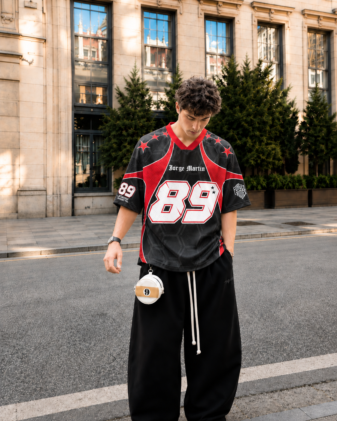 'MT' Martin 89 Racing Mesh Football Jersey