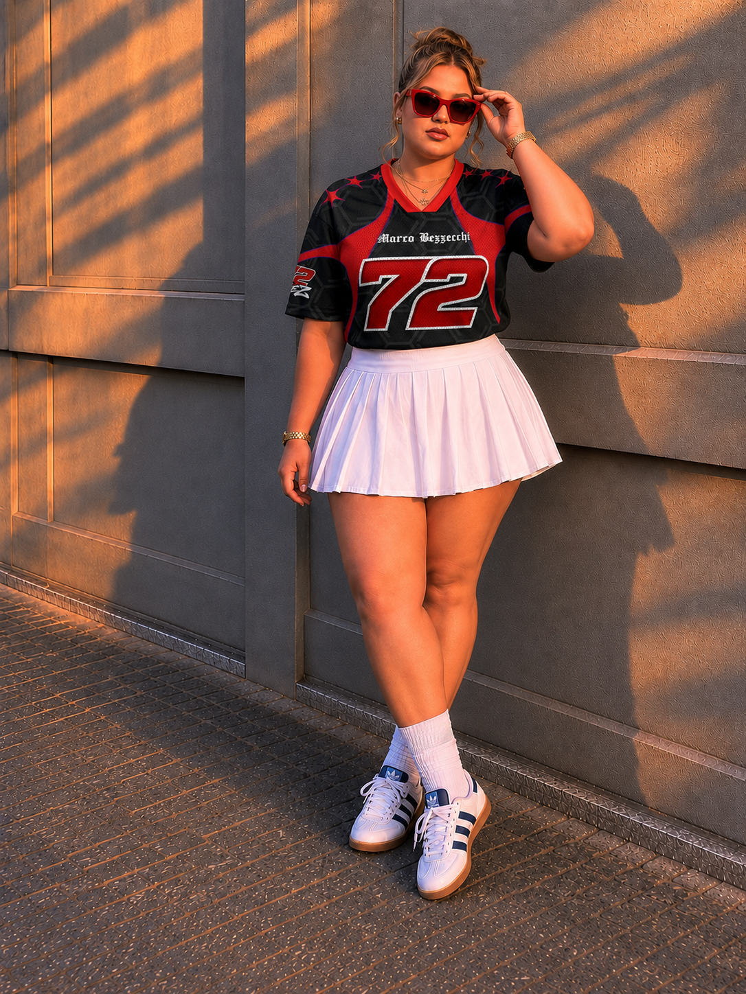 'MT' Bez 72 Racing Mesh Football Jersey